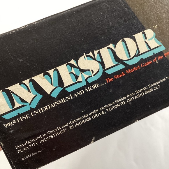 Complete! 1983 Investor board game - Picture 2 of 11